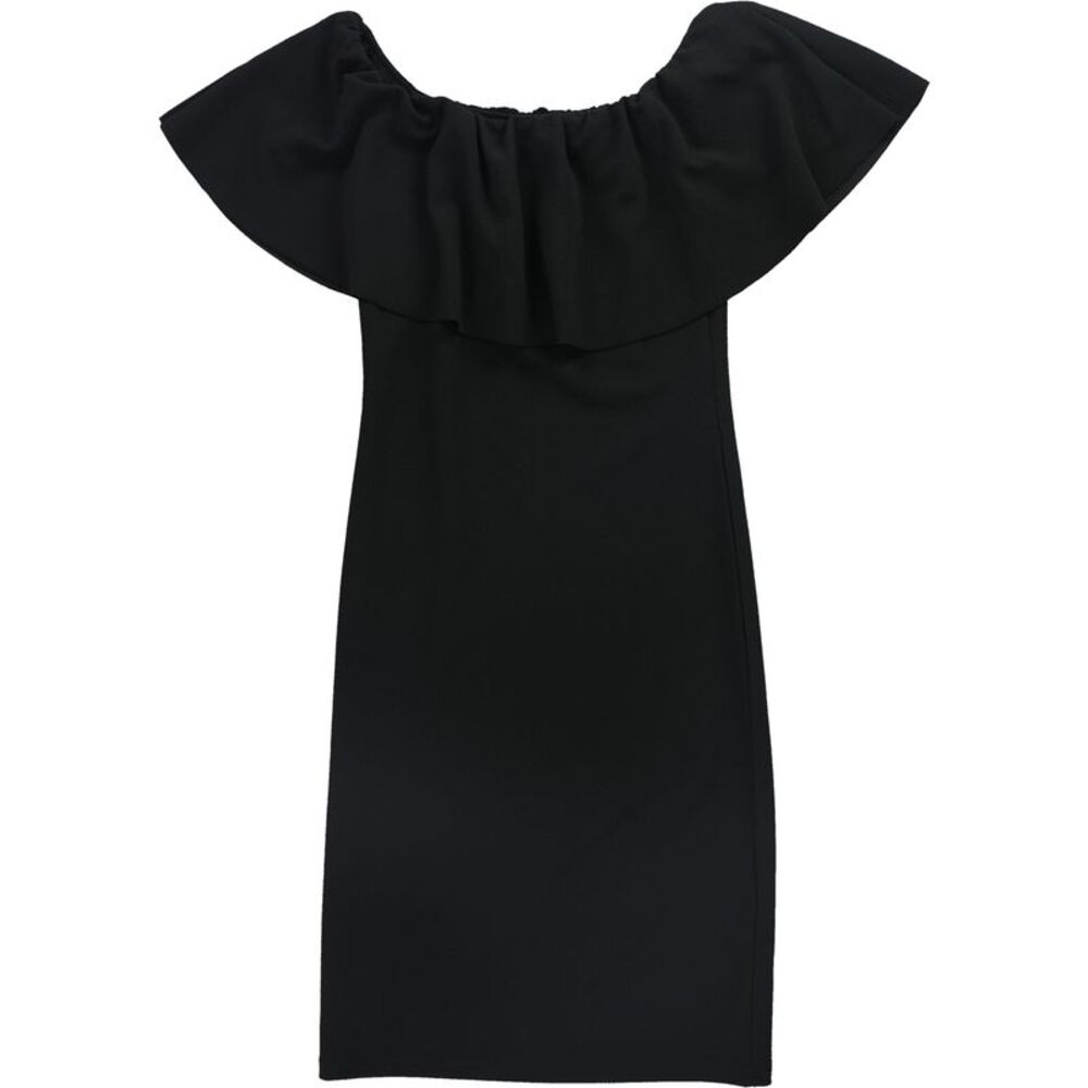 Don’t You Dare Womens Solid Off-Shoulder Dress, NWT